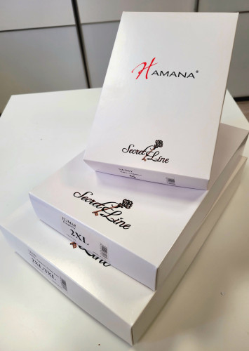 Hamana spodnie z mikrofibry z nadrukiem  Simba kolor brąz-szary